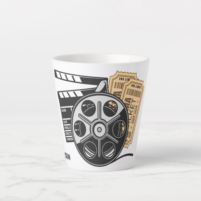 Individuelle Name- und Farbfilm Milchtasse (Vorderseite)