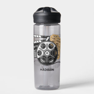 Individuelle Name- und Farbfilm Trinkflasche