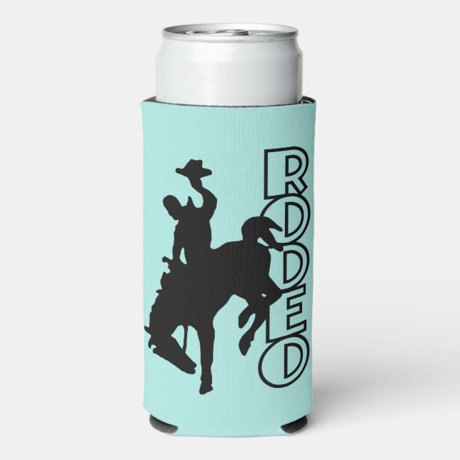Individuelle Name- und Farbrodeo Selters Dosenkühler (Seltzer Rückseite)