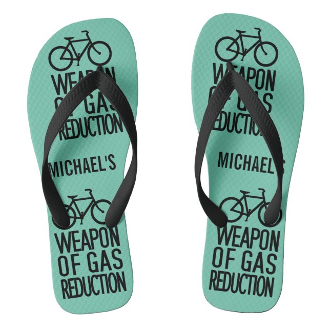 Individuelle Name- und Farbsandalen für Fahrräder Flip Flops (Fußbett)