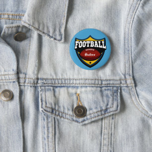 Individuelle Name- und Farbspielknöpfe Button