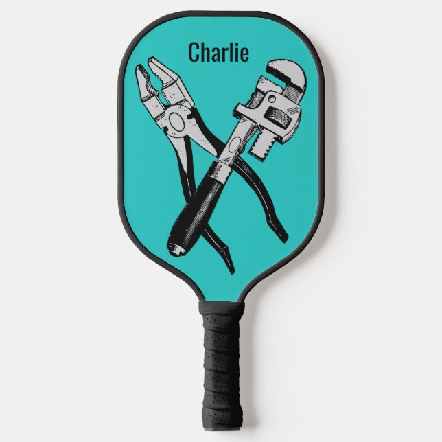 Individuelle Name- und FarbTOOLS Pickleball Schläger (Vorderseite)