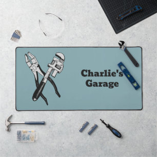 Individuelle Name- und FarbTOOLS Schreibtischunterlage