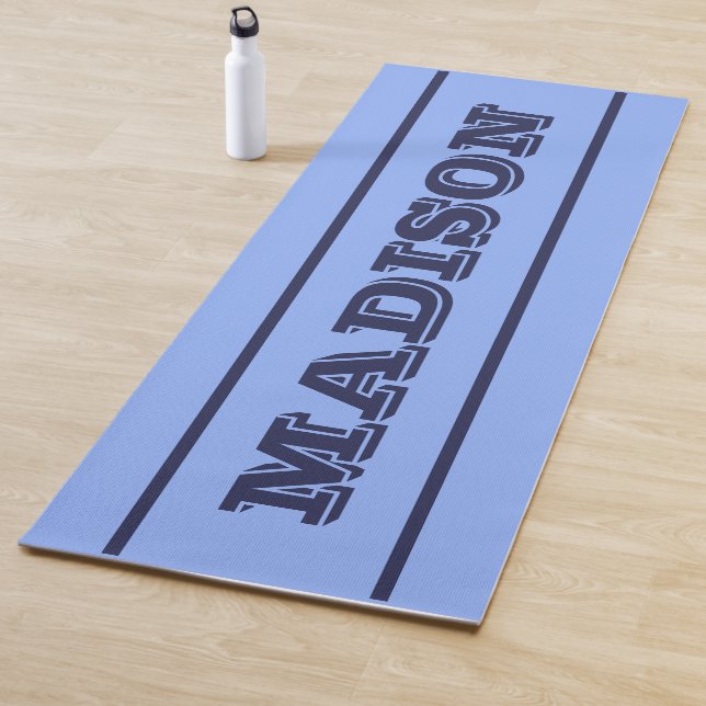 Individuelle Name- und Farbyogamat Yogamatte (Beispiel)