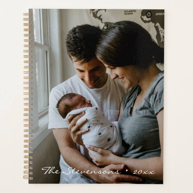 Individuelle Name und Foto 2025 Planer (Vorderseite)