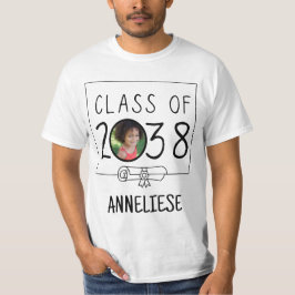 Individuelle Name- und Foto-Klasse von 2038 T-Shirt