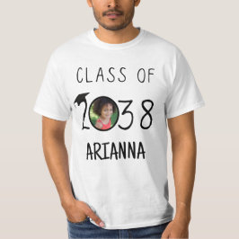 Individuelle Name- und Foto-Klasse von 2038 T-Shirt