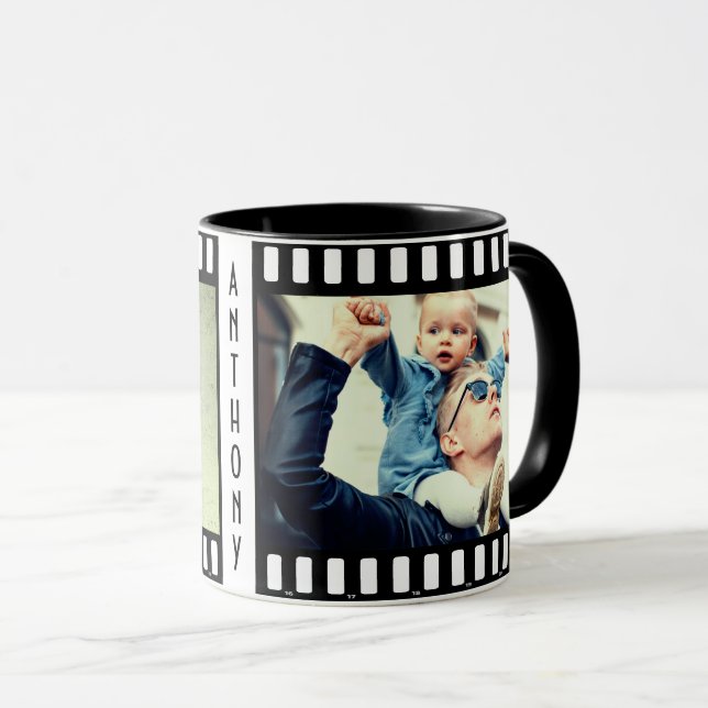 Individuelle Name und Foto Tasse (VorderseiteRechts)