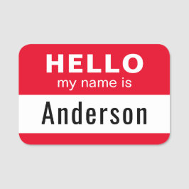 Individuelle Name und können die Farbnamenstafel b Namensschild