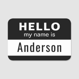 Individuelle Name und können die Farbnamenstafel b Namensschild