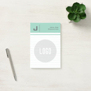 Individuelle Name- und Logo-Sauberkeit Einfach Min Post-it Klebezettel