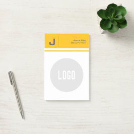Individuelle Name- und Logo-Sauberkeit Einfach Min Post-it Klebezettel