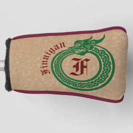 Individuelle Name und Monogramm im keltischen Stil Golf Headcover