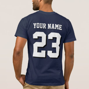 Individuelle Name und Nummer-Jersey-Sport T-Shirt