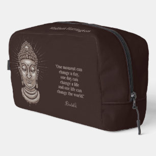 Individuelle Name und Text Buddha Zitat Waschbeutel
