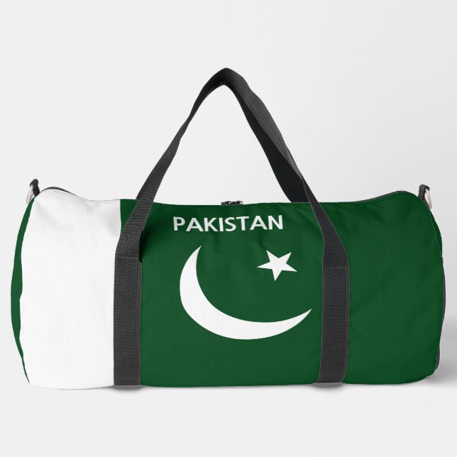 Individuelle Name und Text Pakistan Duffle Bag (Vorderseite)