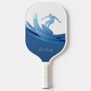 Individuelle Name und Text Pickleball Schläger