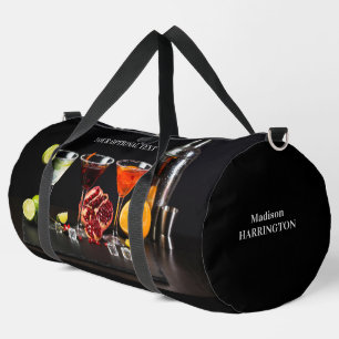 Individuelle Name- und Textcocktails Duffle Bag