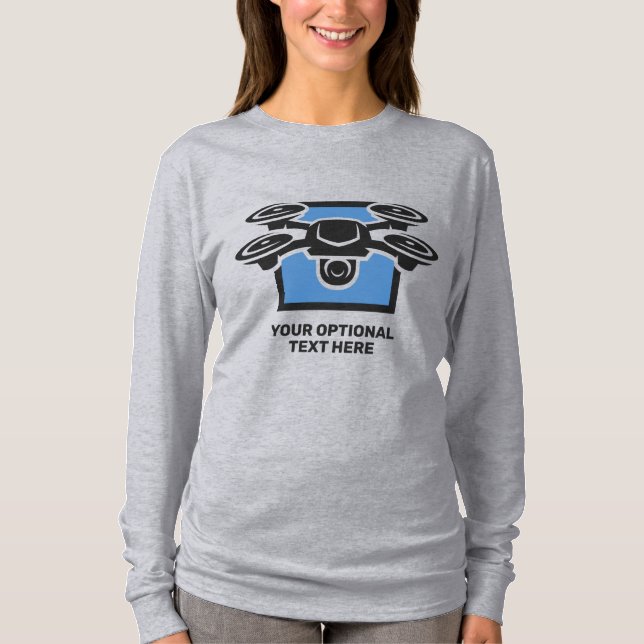 Individuelle Name- und Textdrossel T-Shirt (Vorderseite)