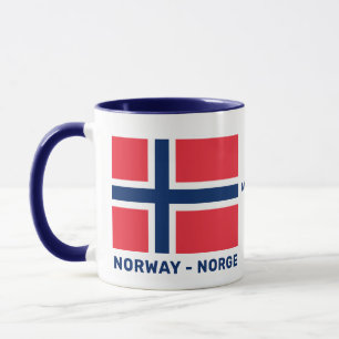 Individuelle Name- und Textflagge Tasse