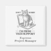 Individuelle Name und Titel Cat Tech Support Magne