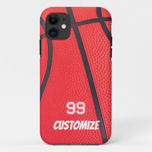 Individuelle Name- und Zahlenbasketball Case-Mate iPhone Hülle