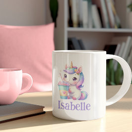 Individuelle Name Unicorn Tasse
