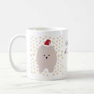 Individuelle Name Urlaub Tasse, Niedliche Welpe Kaffeetasse