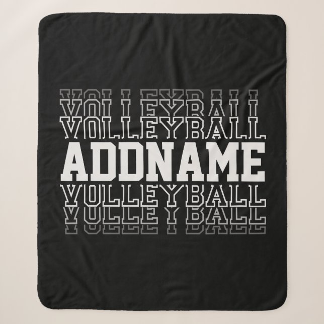 INDIVIDUELLE NAME Vanishing Volleyball Logoteam Sherpadecke (Vorderseite)