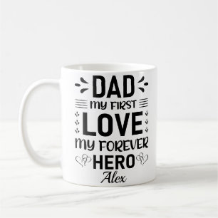 Individuelle Name Vatertag Kaffeetasse