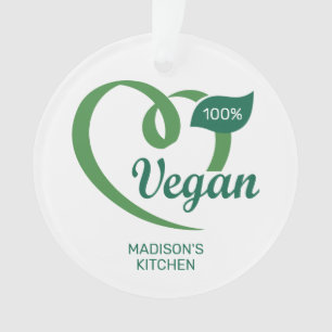 Individuelle Name Vegan Ornament