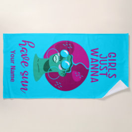 Individuelle Name Vibranful Summer Beach Handtuch