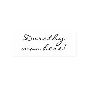 Individuelle Name war hier für alle Texte benutzer Gummistempel