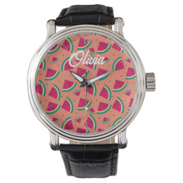 Individuelle Name Watermelon Armbanduhr