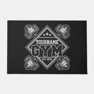 Individuelle Name Weightlift Zuhause Crossfit Gym Fußmatte