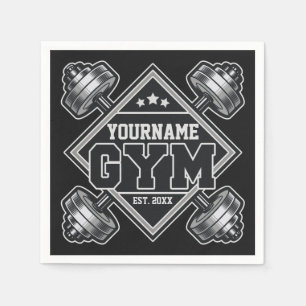 Individuelle Name Weightlift Zuhause Crossfit Gym Serviette