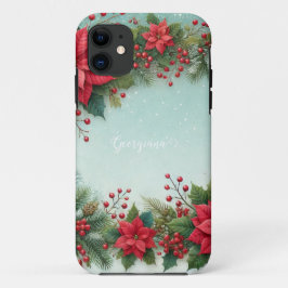 Individuelle Name Weihnachten Case-Mate iPhone Hülle