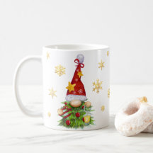 Individuelle Name Weihnachtsbaum Gnome Classic Tas