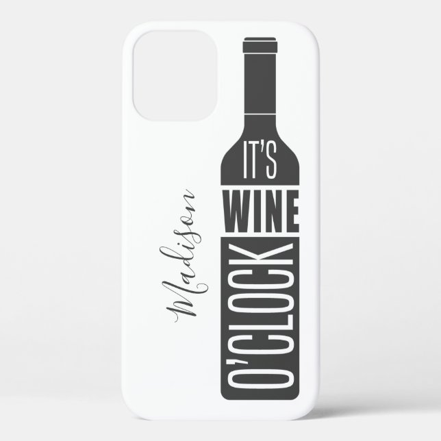 Individuelle Name Weinangebot Telefonfälle Case-Mate iPhone Hülle (Rückseite)
