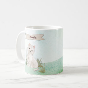 Individuelle Name Westie Pet Dog Kaffeetasse