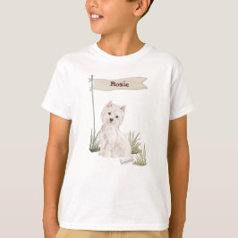 Individuelle Name Westie Pet Dog T-Shirt