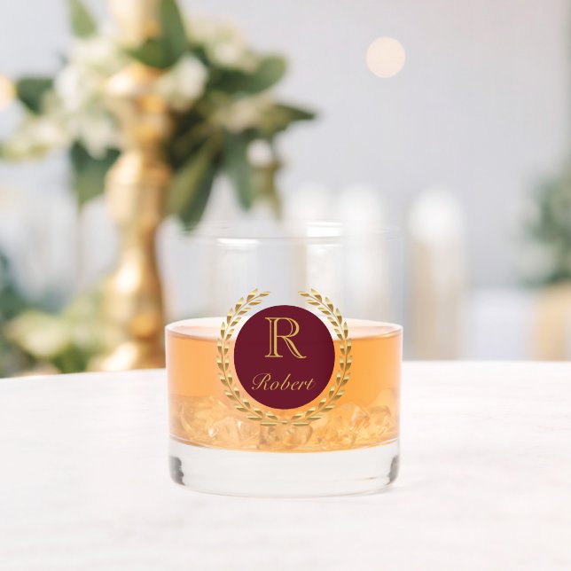 Individuelle Name Whiskyglas (Insitu (Hochzeit))