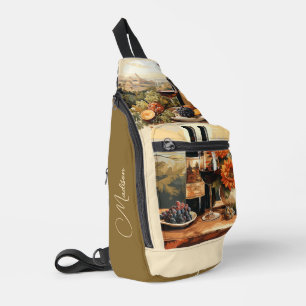 Individuelle Name Wine Lover Crossbody Bag