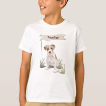 Individuelle Name Wire Hairs Jack Russell Pet Dog