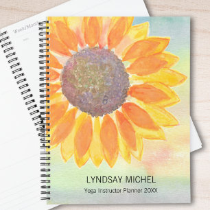 Individuelle Name Yoga Instructor Planner 2023 Planer