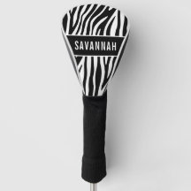 Individuelle Name Zebra Animal Print Muster Classi
