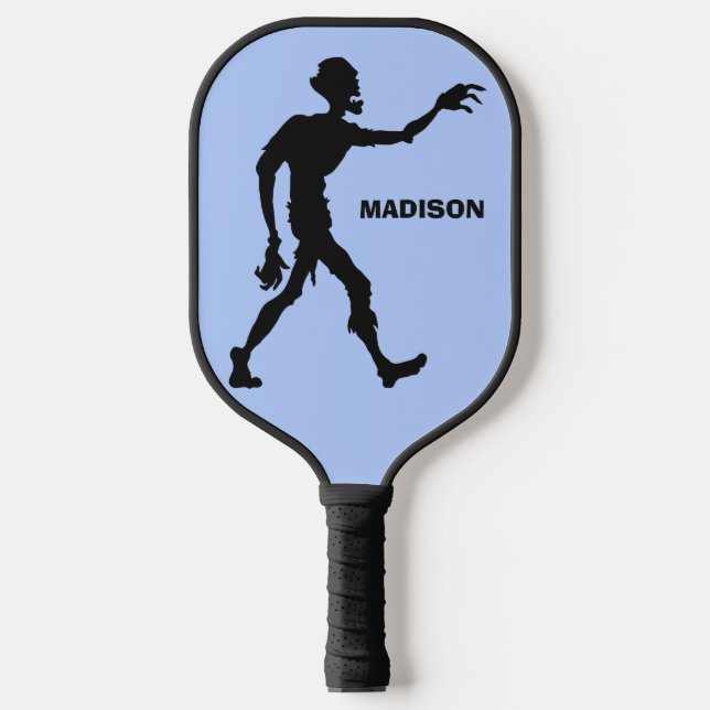 Individuelle Name Zombie Pickleball Schläger (Vorderseite)
