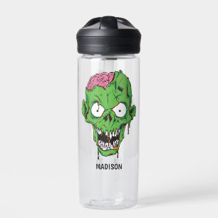 Individuelle Name Zombie Trinkflasche