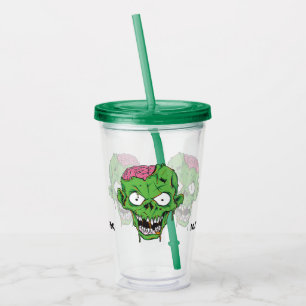 Individuelle Name Zombie-Tumoren Acryltrinkbecher