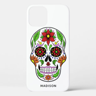 Individuelle Name Zucker Skull Telefongehäuse Case-Mate iPhone Hülle